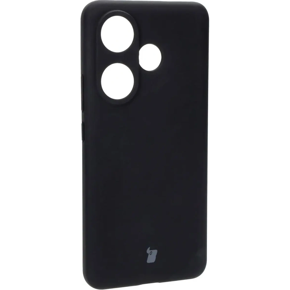 Silikonowe etui Bizon Soft Case do Xiaomi Poco F6 czarne