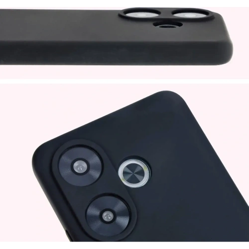 Kup Bizon Soft Case Xiaomi Poco F6 schwarz - BIZ6180 - {ean13} - Sklep Home Screen