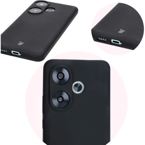 Kup Bizon Soft Case Xiaomi Poco F6 fekete - BIZ6180 - {ean13} - Sklep Home Screen