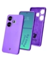 Silikonové pouzdro Bizon Soft Case pro Xiaomi Poco F6 fialové
