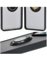Kup Etui s úchytem na prst Bizon Case Hybrid Ring pro Xiaomi Poco F6 kouřové s černým rámem - BIZ6184 - {ean13} - Sklep Home Screen