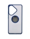 Kup Etui s úchopem na prst Bizon Case Hybrid Ring pro Xiaomi Poco F6 kouřové s modrým rámem - BIZ6185 - {ean13} - Sklep Home Screen