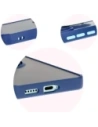 Kup Etui s úchopem na prst Bizon Case Hybrid Ring pro Xiaomi Poco F6 kouřové s modrým rámem - BIZ6185 - {ean13} - Sklep Home Screen