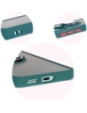 Kup Etui s držákem na prst Bizon Case Hybrid Ring pro Xiaomi Poco F6 kouřové s tmavě zeleným rámečkem - BIZ6186 - {ean13} - Sklep Home Screen