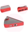 Kup Bizon Case Hybrid Ring Xiaomi Poco F6 rauchig mit einem roten Rahmen - BIZ6187 - {ean13} - Sklep Home Screen
