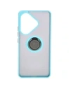Kup Etui z uchwytem na palec Bizon Case Hybrid Ring do Xiaomi Poco F6 przydymione z jasnoniebieską ramką - BIZ6188 - {ean13} - Sklep Home Screen