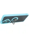 Buy Bizon Case Hybrid Ring Xiaomi Poco F6 smoky with a light blue frame - BIZ6188 - {ean13} - Home Screen Store Europe