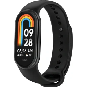 Kup Silikonový pásek Bizon Strap Watch Silicone pro Xiaomi Smart Band 9 / 9 NFC / 8 černý - BIZ6190 - {ean13} - Sklep Home Screen