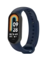 Bizon Strap Uhr Silikon Xiaomi Smart Band 9 / 9 NFC / 8 marineblau