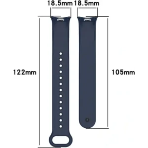Kup Silikonový pásek Bizon Strap Watch Silicone do Xiaomi Smart Band 9 / 9 NFC / 8 modrý - BIZ6191 - {ean13} - Sklep Home Screen
