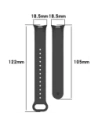 Kup Bizon Strap Uhr Silikon Xiaomi Smart Band 9 / 9 NFC / 8 dunkelgrau - BIZ6192 - {ean13} - Sklep Home Screen