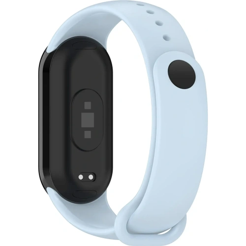 Kup Ceas cu curea din silicon Bizon Xiaomi Smart Band 9 / 9 NFC / 8 albastru deschis - BIZ6193 - {ean13} - Sklep Home Screen