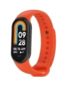 Bizon Strap Watch Silicone Xiaomi Smart Band 9 / 9 NFC / 8 portocalie