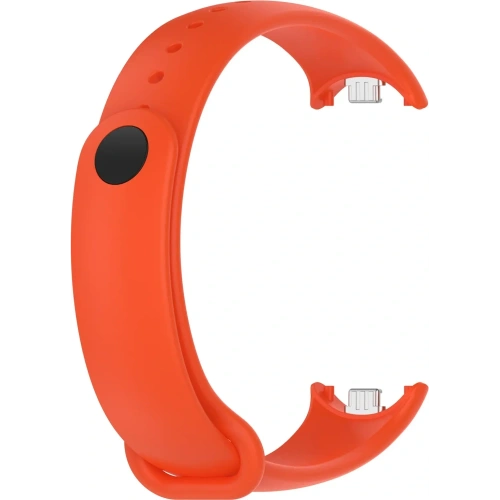Kup Silikonowy pasek Bizon Strap Watch Silicone do Xiaomi Smart Band 9 / 9 NFC / 8 pomarańczowy - BIZ6194 - {ean13} - Sklep Home Screen