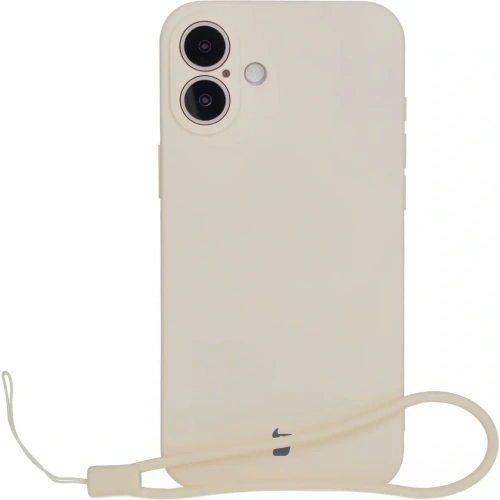 Buy Silicone case with magnetic ring Bizon Case Silicone Magnetic for Apple iPhone 16 Plus beige - BIZ6197 - {ean13} - Home Screen Store Europe