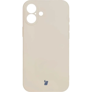 Kup Husă din silicon cu inel magnetic Bison Case Silicone Magnetic pentru Apple iPhone 16 Plus bej - BIZ6197 - {ean13} - Sklep Home Screen