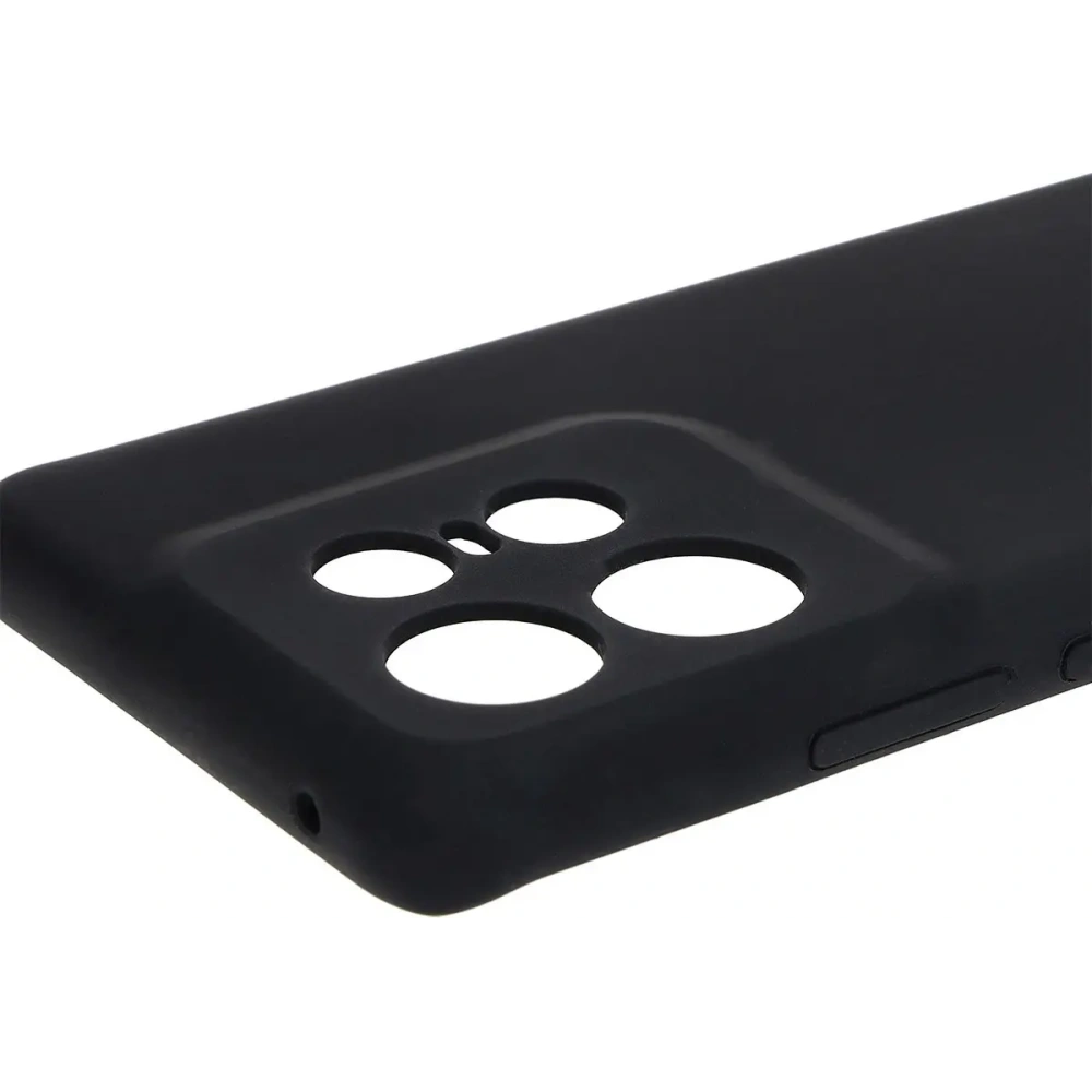 Silikonowe etui Bizon Soft Case do Motorola Edge 50 Pro czarne