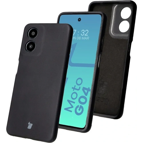 Kup Bizon Soft Case Motorola Moto G04 schwarz - BIZ6199 - {ean13} - Sklep Home Screen