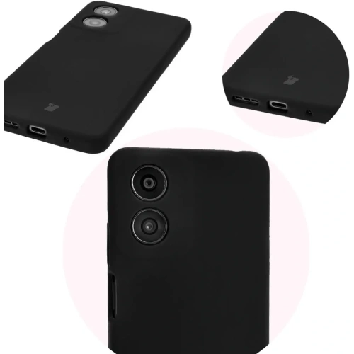 Kup Bizon Soft Case Motorola Moto G04 schwarz - BIZ6199 - {ean13} - Sklep Home Screen