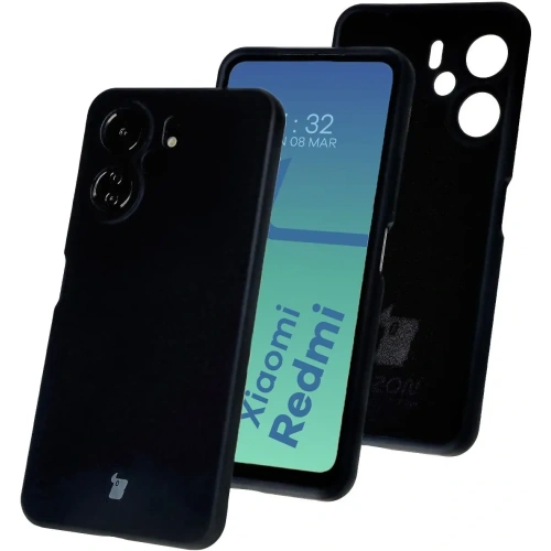 Kup Bizon Soft Case Xiaomi Redmi 13C 4G / Xiaomi Redmi 13C 5G / Xiaomi Poco C65 schwarz - BIZ6200 - {ean13} - Sklep Home Screen
