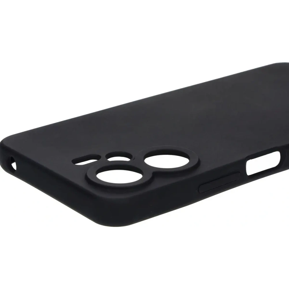 Silikonowe etui Bizon Soft Case do Xiaomi Redmi 13C 4G / Xiaomi Redmi 13C 5G / Xiaomi Poco C65 czarne