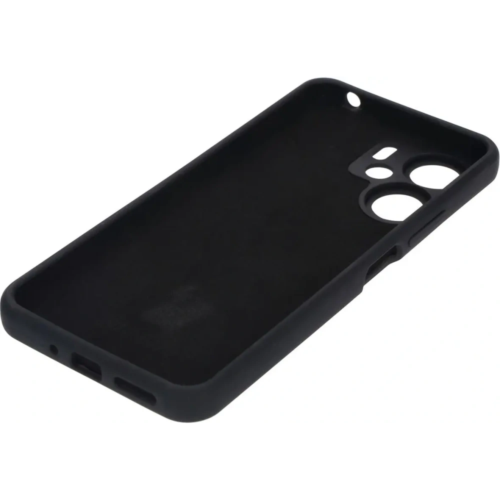 Silikonowe etui Bizon Soft Case do Xiaomi Redmi 13C 4G / Xiaomi Redmi 13C 5G / Xiaomi Poco C65 czarne