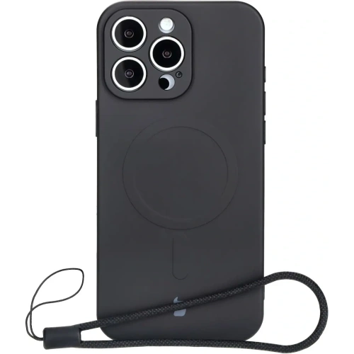 Buy Bizon Case Silicone Magnetic Apple iPhone 16 Pro Max black - BIZ6201 - {ean13} - Home Screen Store Europe