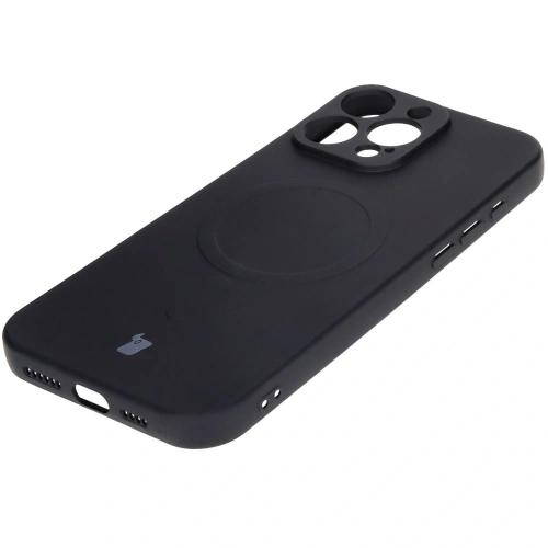 Kup Bizon Case Szilikon Magnetic Apple iPhone 16 Pro Max fekete - BIZ6201 - {ean13} - Sklep Home Screen