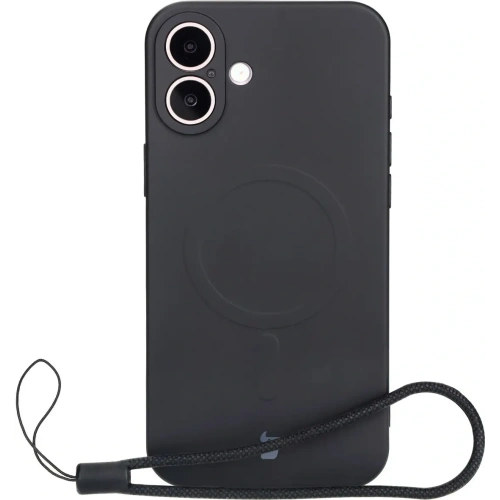 Kup Bizon Case Silikon Magnetic Apple iPhone 16 Plus schwarz - BIZ6204 - {ean13} - Sklep Home Screen