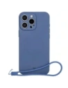 Kup Silikonowe etui z pierścieniem magnetycznym Bizon Case Silicone Magnetic do Apple iPhone 16 Pro granatowe - BIZ6206 - {ean13} - Sklep Home Screen