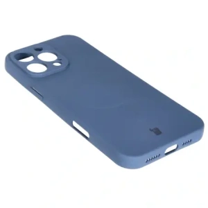 Kup Silikonowe etui z pierścieniem magnetycznym Bizon Case Silicone Magnetic do Apple iPhone 16 Pro granatowe - BIZ6206 - {ean13} - Sklep Home Screen