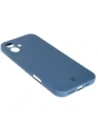 Kup Silikonové pouzdro s magnetickým kroužkem Bizon Case Silicone Magnetic pro Apple iPhone 16 tmavě modré - BIZ6207 - {ean13} - Sklep Home Screen