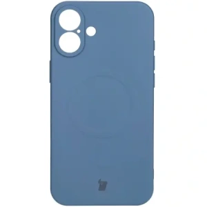 Kup Bizon Case Silicone Magnetic Apple iPhone 16 Plus albastru închis - BIZ6208 - {ean13} - Sklep Home Screen