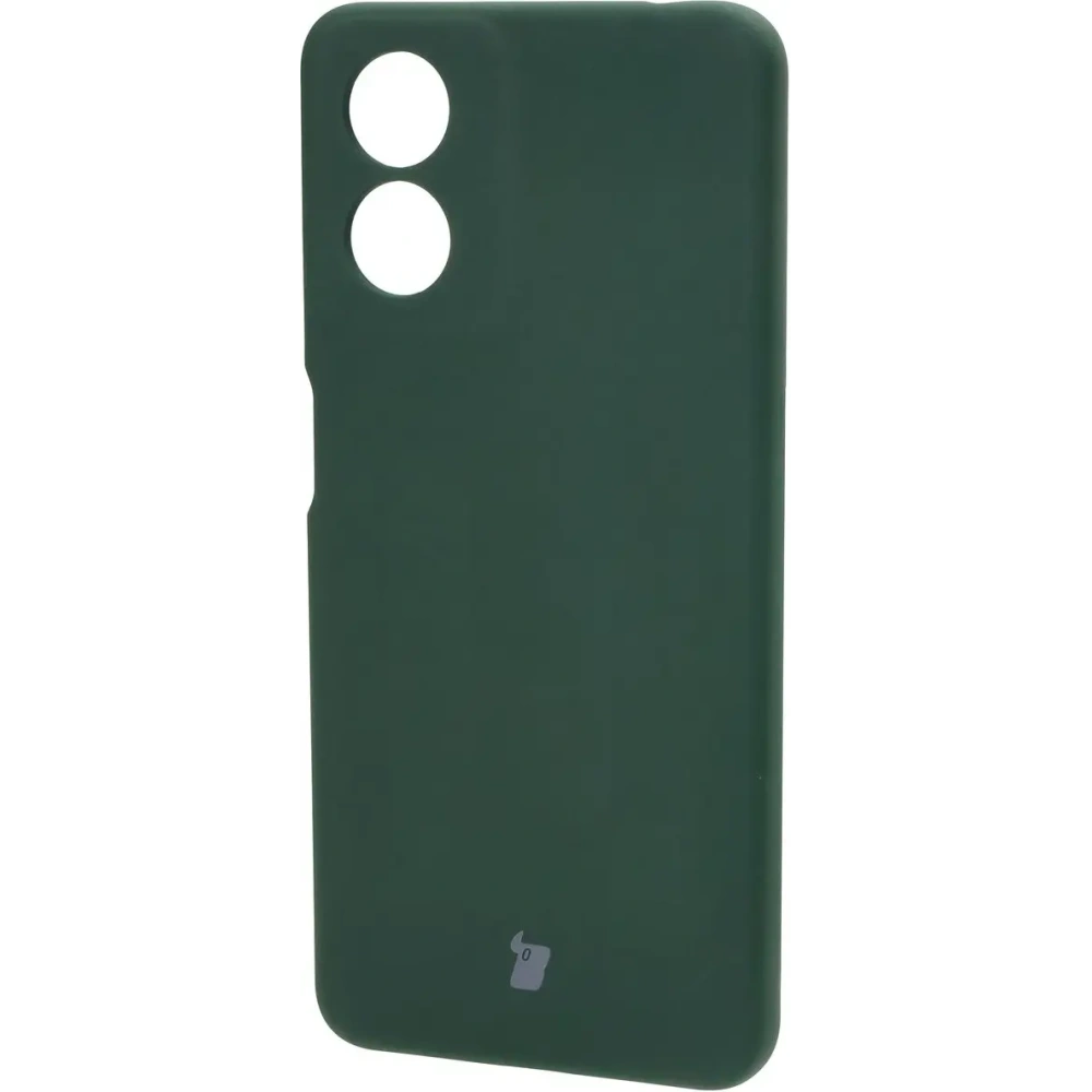 Silikonowe etui Bizon Soft Case do Motorola Moto G04 ciemnozielone