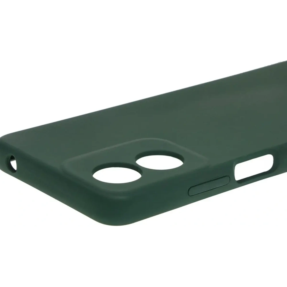 Silikonowe etui Bizon Soft Case do Motorola Moto G04 ciemnozielone