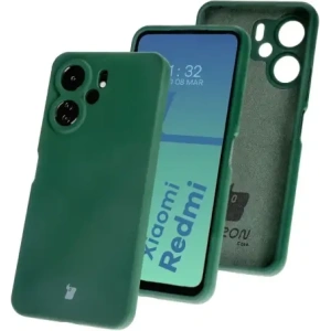 Kup Bizon Soft Case Xiaomi Redmi 13C 4G / Xiaomi Redmi 13C 5G / Xiaomi Poco C65 dunkelgrün - BIZ6210 - {ean13} - Sklep Home Screen