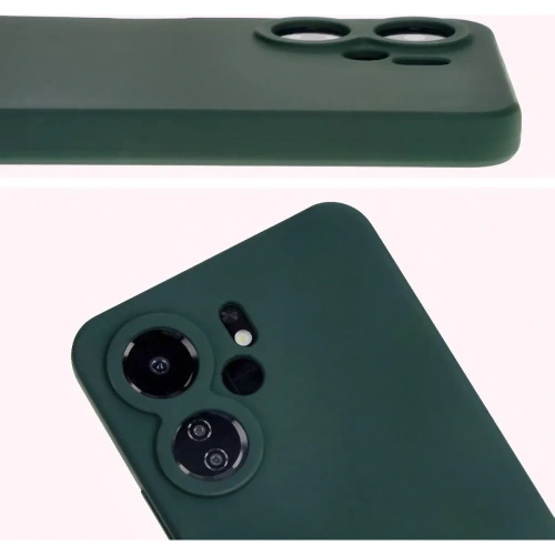 Kup Bizon Soft Case Xiaomi Redmi 13C 4G / Xiaomi Redmi 13C 5G / Xiaomi Poco C65 dunkelgrün - BIZ6210 - {ean13} - Sklep Home Screen