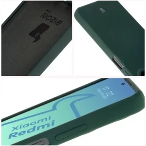 Kup Bizon Soft Case Xiaomi Redmi 13C 4G / Xiaomi Redmi 13C 5G / Xiaomi Poco C65 dunkelgrün - BIZ6210 - {ean13} - Sklep Home Screen