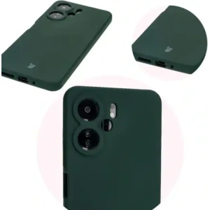 Kup Bizon Soft Case Xiaomi Redmi 13C 4G / Xiaomi Redmi 13C 5G / Xiaomi Poco C65 dunkelgrün - BIZ6210 - {ean13} - Sklep Home Screen