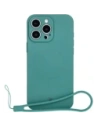 Bizon Case Silikon Magnetic Apple iPhone 16 Pro Max dunkelgrün