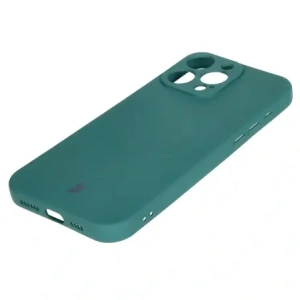 Kup Silikonowe etui z pierścieniem magnetycznym Bizon Case Silicone Magnetic do Apple iPhone 16 Pro ciemnozielone - BIZ6212 - {ean13} - Sklep Home Screen