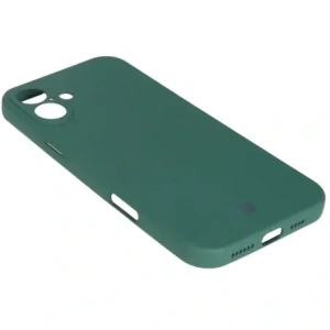 Kup Silikonové pouzdro s magnetickým kroužkem Bizon Case Silicone Magnetic pro Apple iPhone 16 tmavě zelené - BIZ6213 - {ean13} - Sklep Home Screen