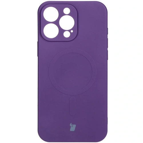 Kup Bizon Case Silikon Magnetic Apple iPhone 16 Pro Max Pflaume - BIZ6215 - {ean13} - Sklep Home Screen