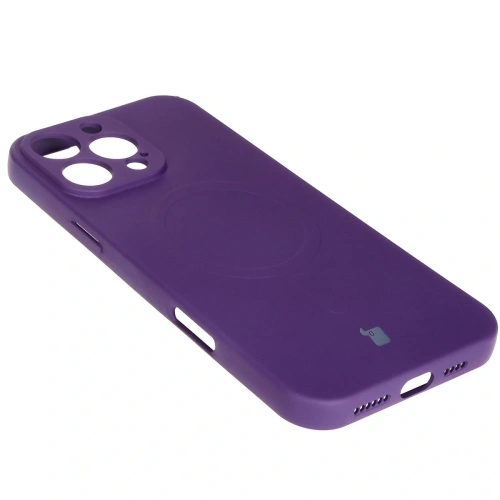 Kup Bizon Case Silikon Magnetic Apple iPhone 16 Pro Max Pflaume - BIZ6215 - {ean13} - Sklep Home Screen