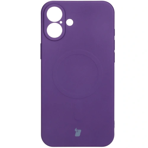 Kup Bizon Case Silikon Magnetic Apple iPhone 16 Pflaume - BIZ6217 - {ean13} - Sklep Home Screen
