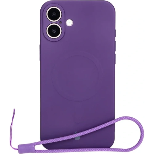 Kup Bizon Case Szilikon Magnetic Apple iPhone 16 Plus szilva - BIZ6218 - {ean13} - Sklep Home Screen