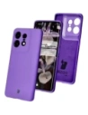 Kup Silikonowe etui Bizon Soft Case do Motorola Edge 50 Pro fioletowe - BIZ6219 - {ean13} - Sklep Home Screen