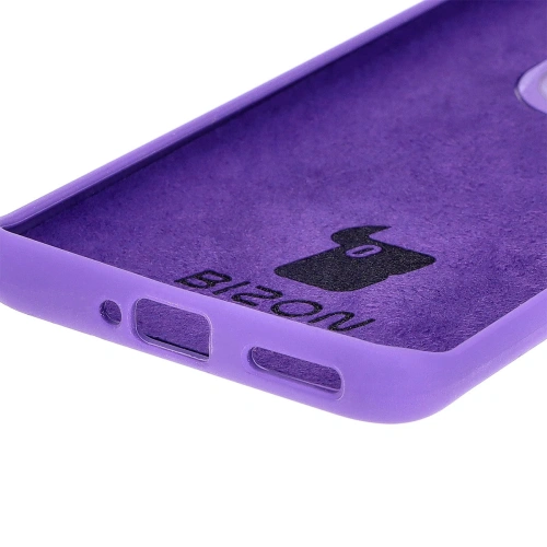 Kup Silikonowe etui Bizon Soft Case do Motorola Edge 50 Pro fioletowe - BIZ6219 - {ean13} - Sklep Home Screen