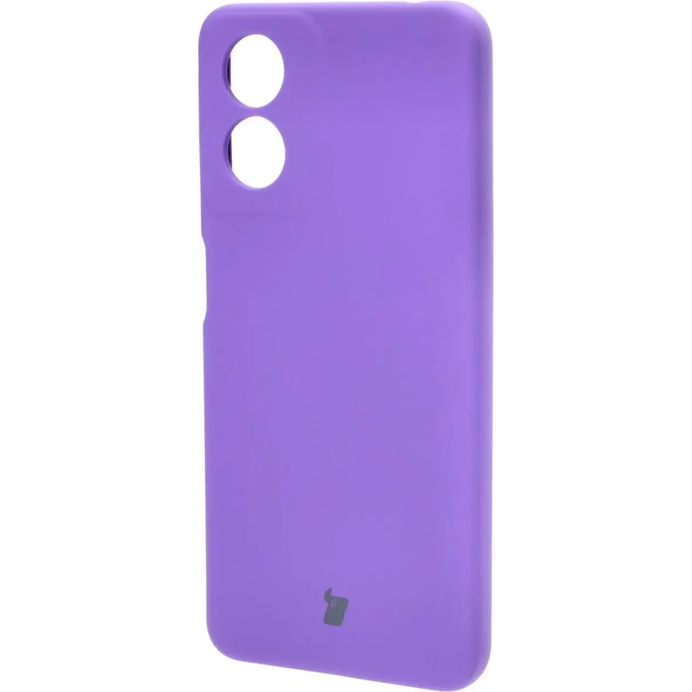 Silikonowe etui Bizon Soft Case do Motorola Moto G04 fioletowe