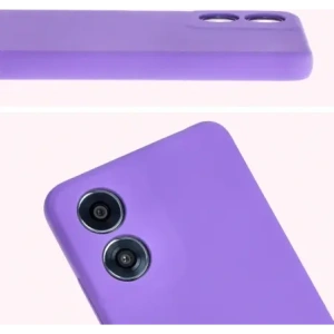 Kup Silikonowe etui Bizon Soft Case do Motorola Moto G04 fioletowe - BIZ6220 - {ean13} - Sklep Home Screen